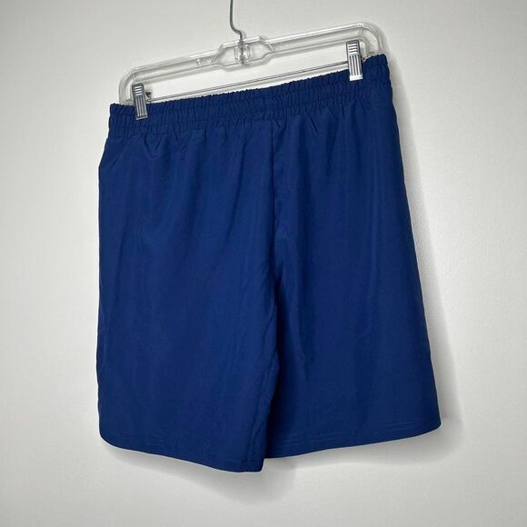 Adidas Men's Blue and Navy Shorts medium 7" - Picture 4 of 5